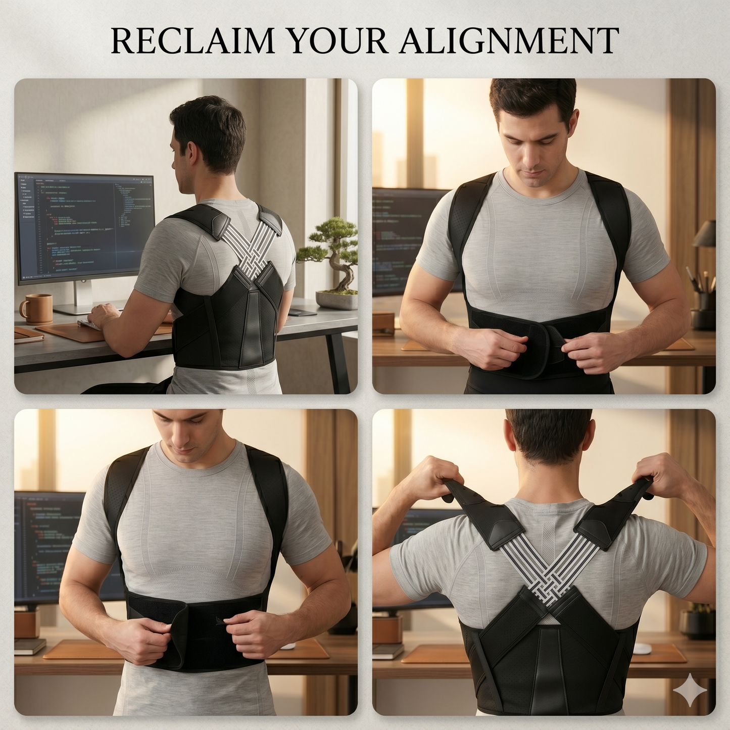 Office Armor™ Office Armor™ Posture Corrector | Look Taller. Feel Better. Sit Straighter.