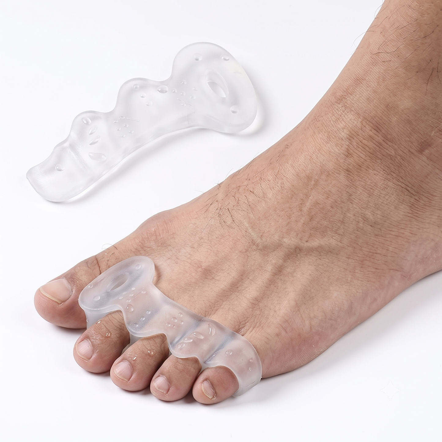 Active Alignment Toe Spacers